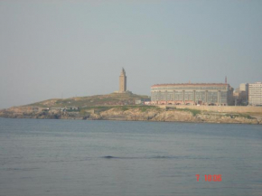 Apartamento 1° línea de playa en el paseo marítimo de la Coruña